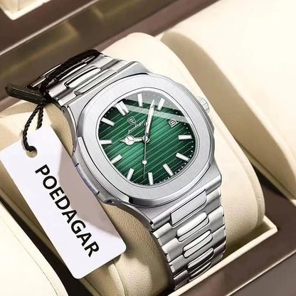 Poedagar Stainless Steel Watch